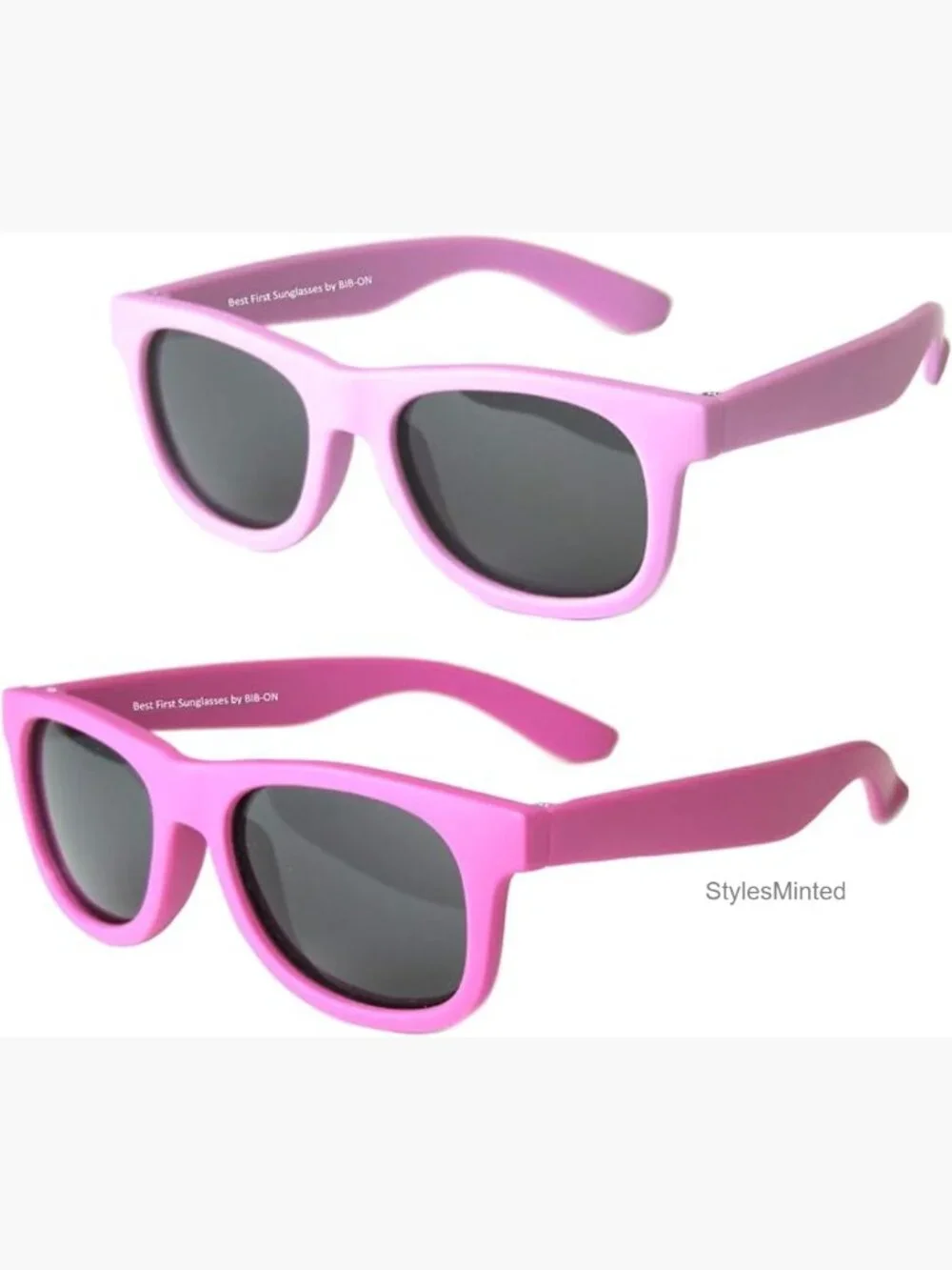 Baby Toddler First Sunglasses Ages 1-2 Years 2 Pack Flexible UV Protection